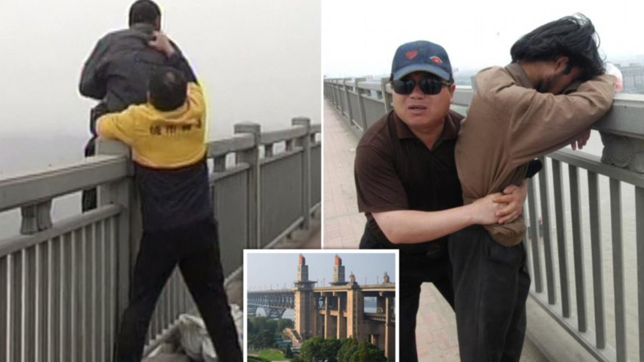 Chen Si — The “Angel of Nanjing” — has prevented well over 300 suicides ...