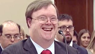 &#8216;I don&#8217;t feel like I should have to justify my existence&#8217; – Down syndrome man&#8217;s speech to Congress