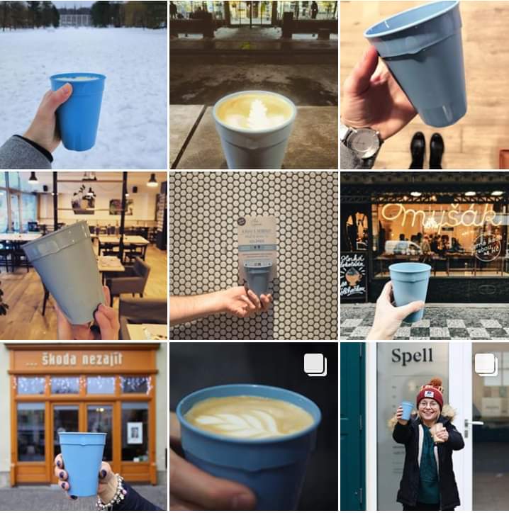 With more than 200 participating businesses, Otoč kelímek (Flip-theCup) is catching on with coffee drinkers across the Czech Republic. Followers of their Facebook page have uploaded countless photosof their cups. Click link for more on the Czech scheme ?