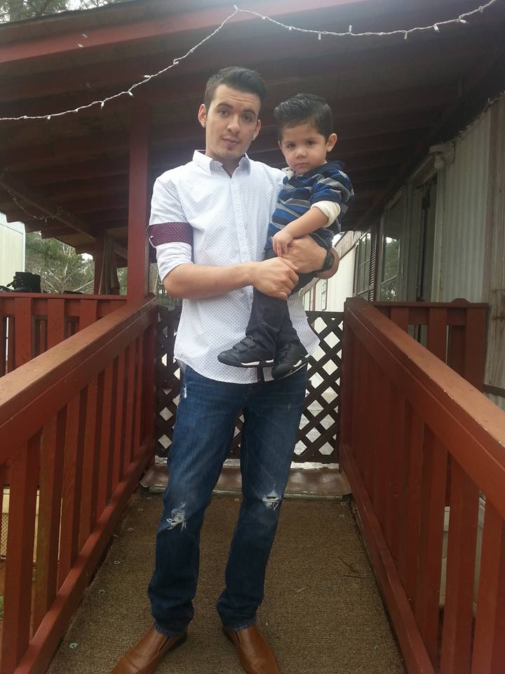 Alfonso en zijn zoontje
