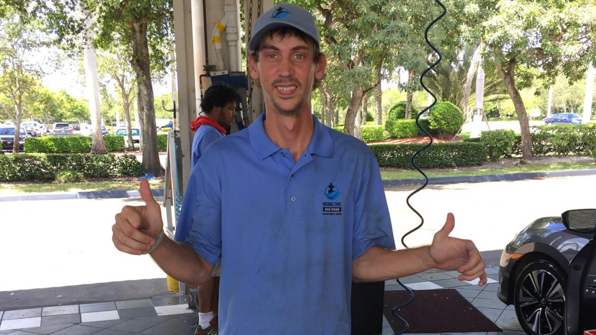 Rising Tide Car Wash employs individuals with autism for 80% of their staff, rigorously training their whole team and empowering everyone to reach their fullest potential. Click link for more on this story ?