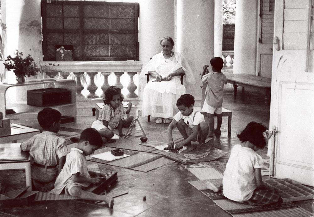 Montessori helps children develop into individuals who know right from wrong, who have self-confidence and are connected with others, who find fulfilment, and connect and contribute to the world.
