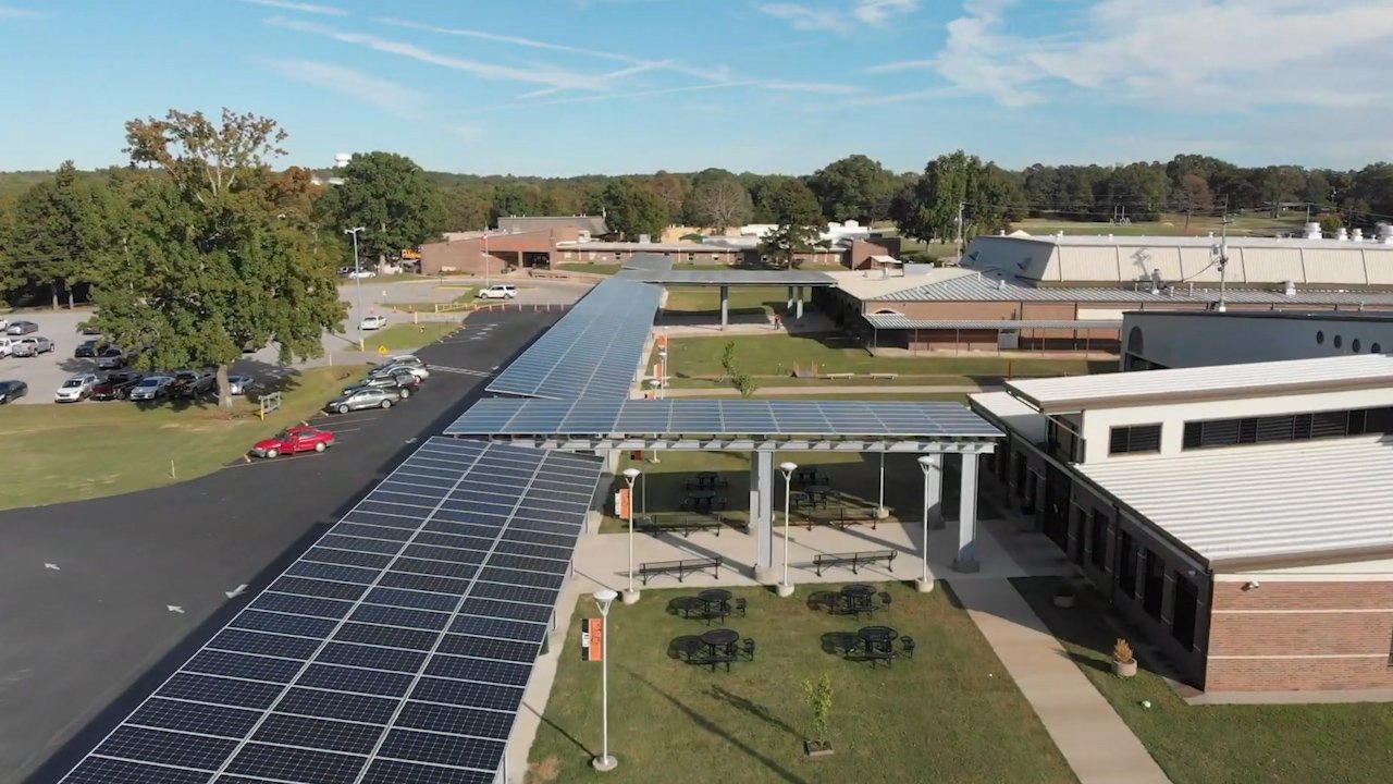 The grim results found that the small consortium of six schools was spending a staggering $600,000 per year on energy. Batesville superintendent Michael Hester could think of better ways to use that much-needed cash.