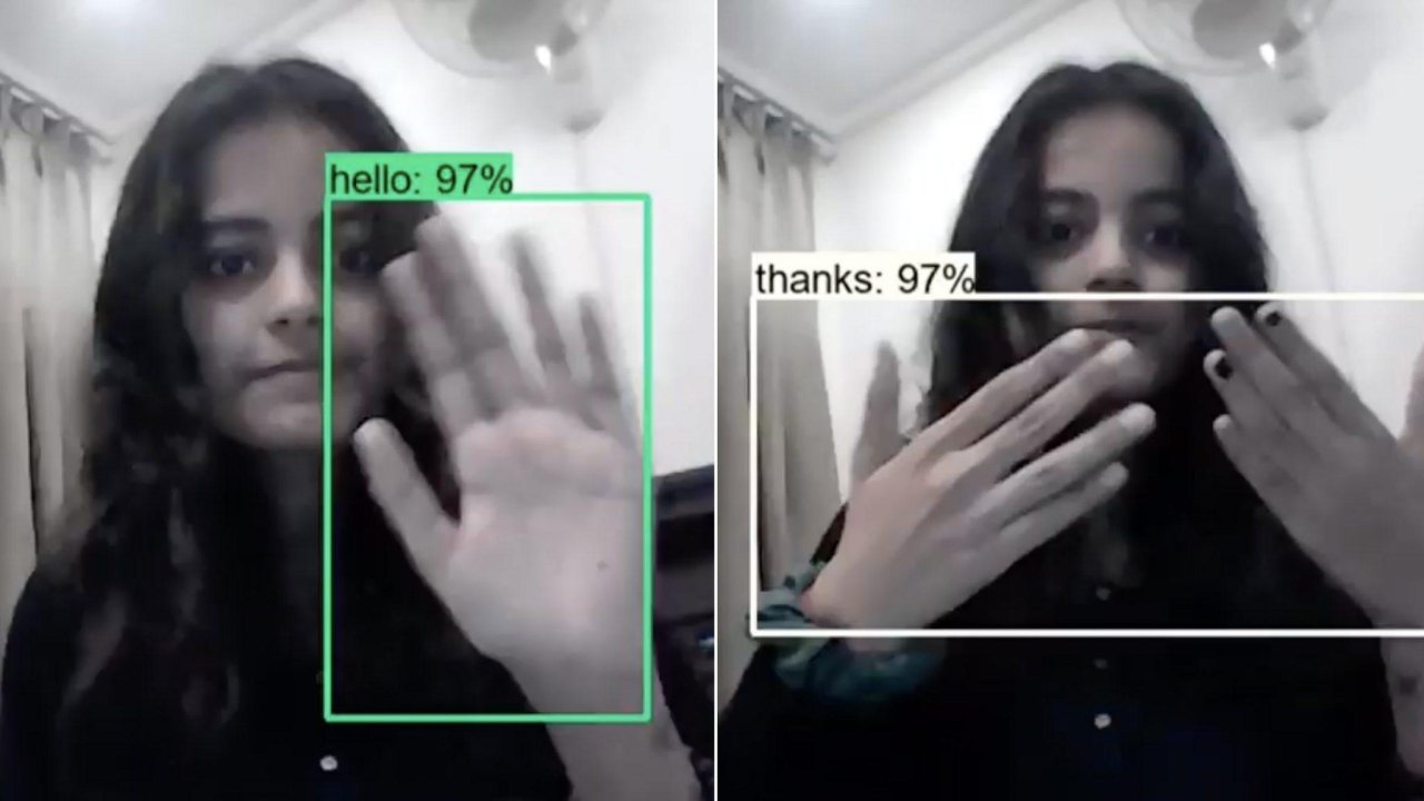 20-year-old Indian creates AI to translate sign language, live!