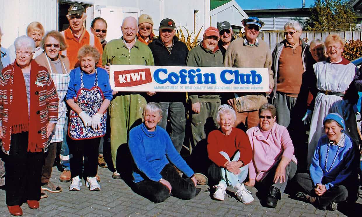 Coffin Clubs have sprung up all over New Zealand and have started appearing around the globe.