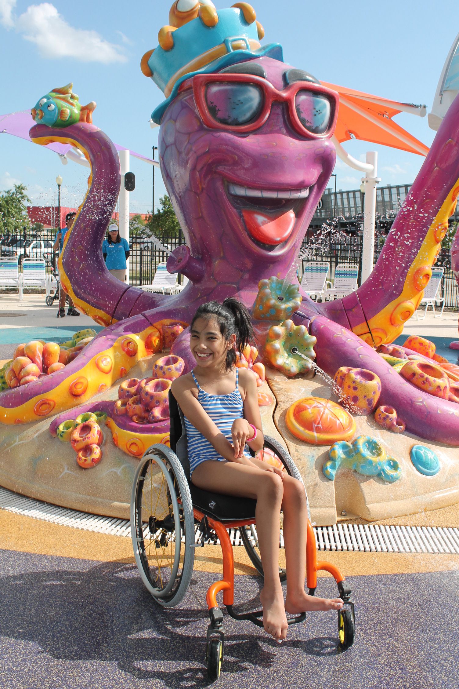 the launch of the fun new splash park will be something the whole family will be able to enjoy, with the whole park entirely wheelchair accessible so no one has to miss out on the fun.