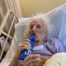 103-year-old beats Covid-19, celebrates with a cold beer
