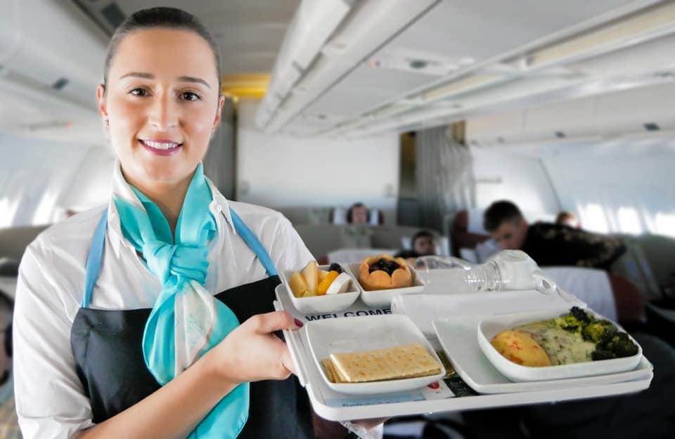 Across the budgets: Economy, Business and First Class all get the same environmentally sound treatment when it comes to mealtimes. Single-use disposable plastic is simply no longer tolerated by this airline.