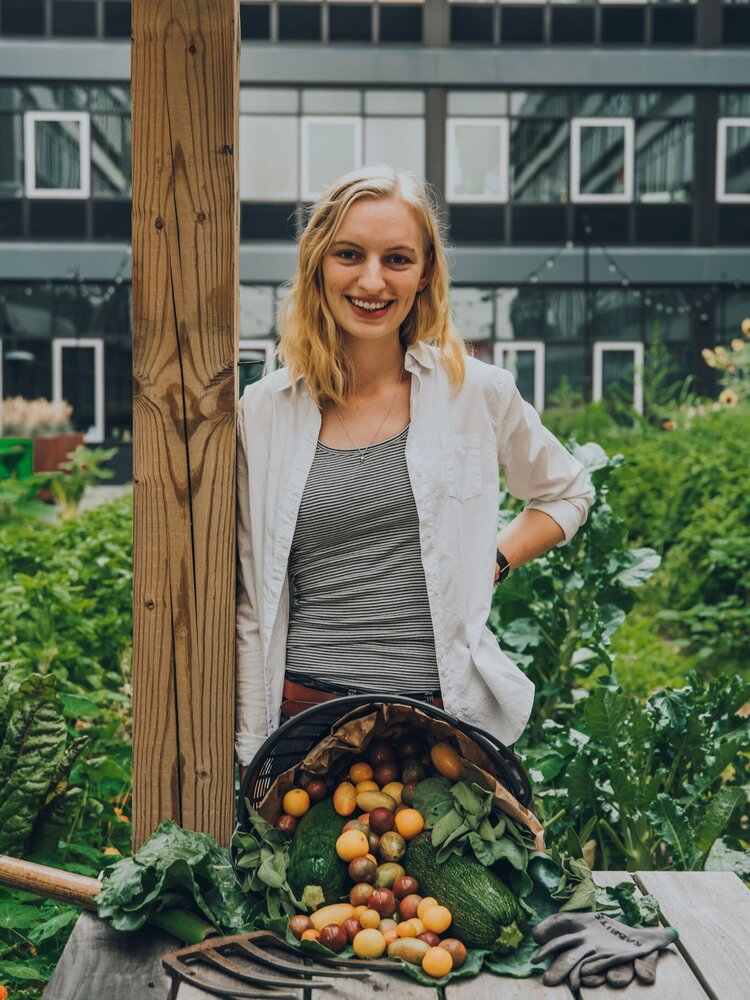 Rabbit’s Garden is run by farmer-in-residence Olivia Gamber, a longtime urban agriculture-enthusiast with a degree in Environmental Studies and years of community garden experience under her belt.