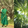 Se la conoce como la «mujer de los bosques» y ha plantado casi 10.000 árboles durante 80 años