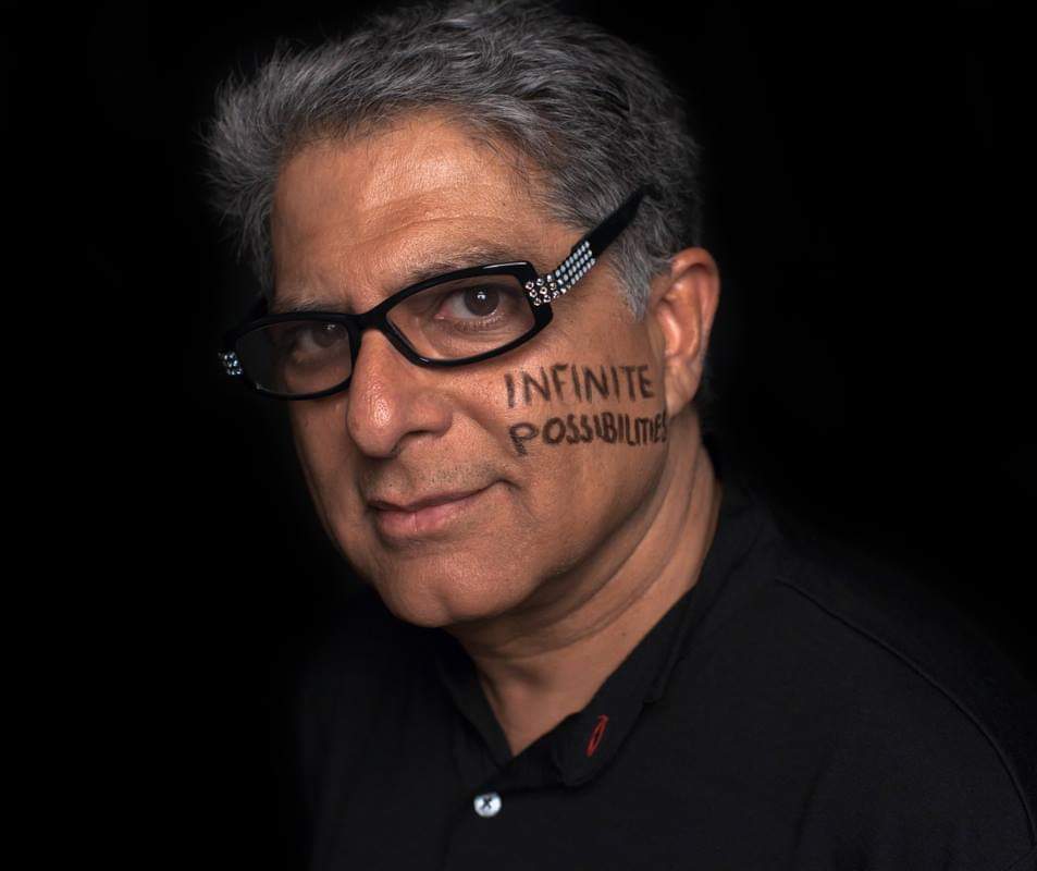 “I think if educators, entertainers, and the technicians of the world, and the artists of the world, come together... and the scientific solutions, that’s what we need. But we can not do that... unless we have this conversation that we are having rights now, and unless we expand on this conversation and keep it alive all the time.” ~ Deepak Chopra