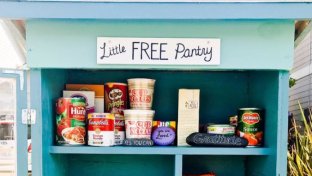 Little Free Pantries are popping up all around the world, helping neighbours in need