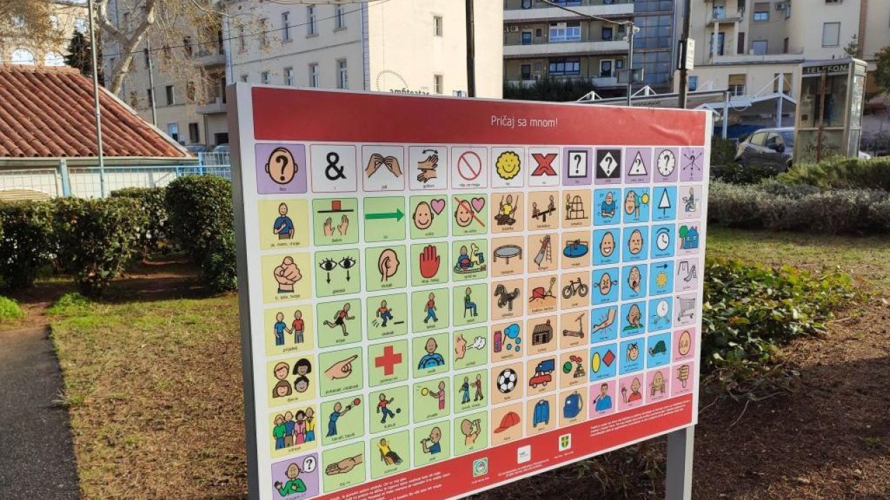 Croatian city speaks in pictures to help nonverbal children and adults communicate