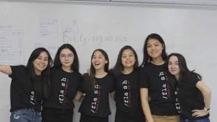 Kazakh teens win huge tech competition for creating app that keeps women safe