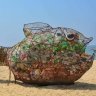 All it took to clean up this beach was a fish sculpture called &#8216;Goby&#8217;