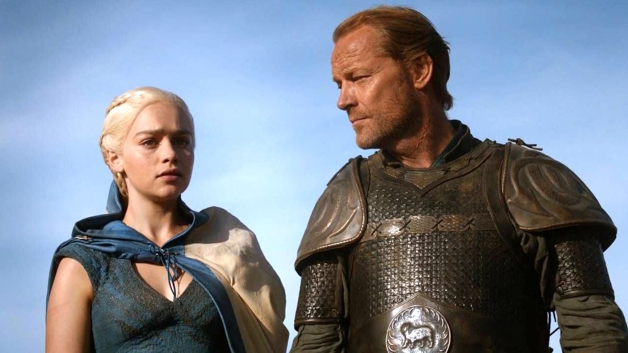 Daenerys and Ser Jorah Mormont
