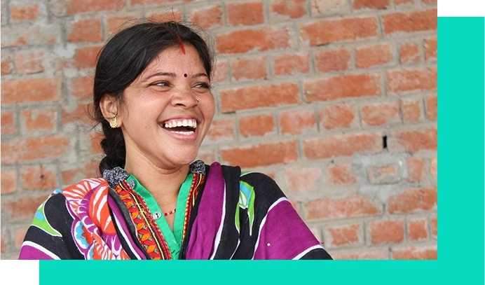 “Earlier, I cleaned toilets in 20 houses every day. It was so awful I didn’t feel like eating. HelpUsGreen has given me and my children a new birth” — Saroj , Flowercycler® — HelpUsGreen employs about 80 women at its Kanpur facility and provides them with benefits such as provident funds, health insurance and transport to and from work.
