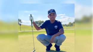 10-year-old with autism starts his own golf apparel business and inspires others with his positivity