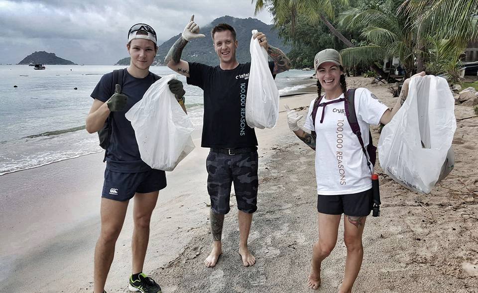 Jennifer Dowling shared this photo with the World Wide Bin Bag Challenge Facebook Public Group, but you don’t have to be in an exotic location to make a difference. We’re sure you can find some trash at the next place you visit.