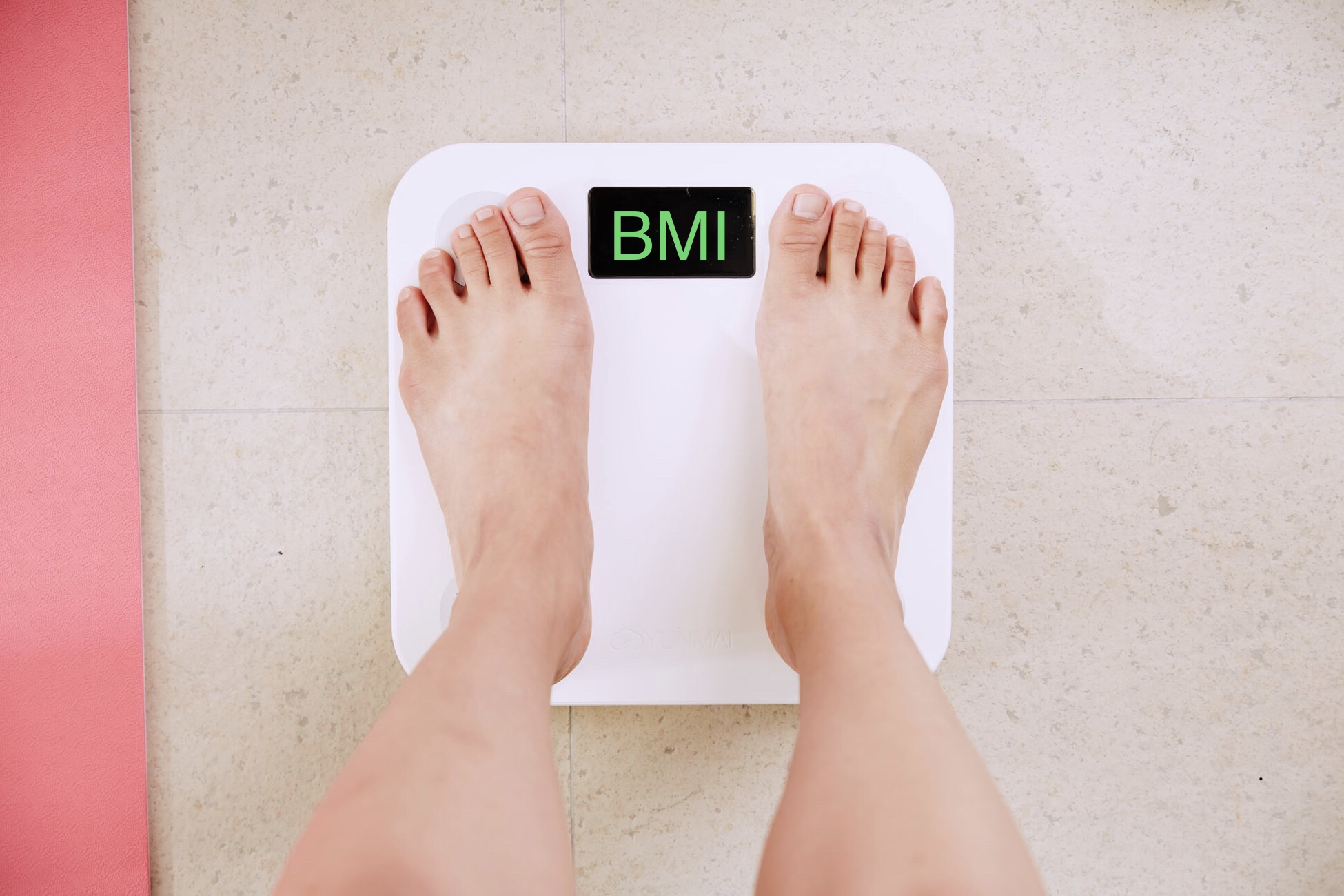 Healthy body weight is defined as a normal body mass index (BMI), which is between 18.5 and 24.9.