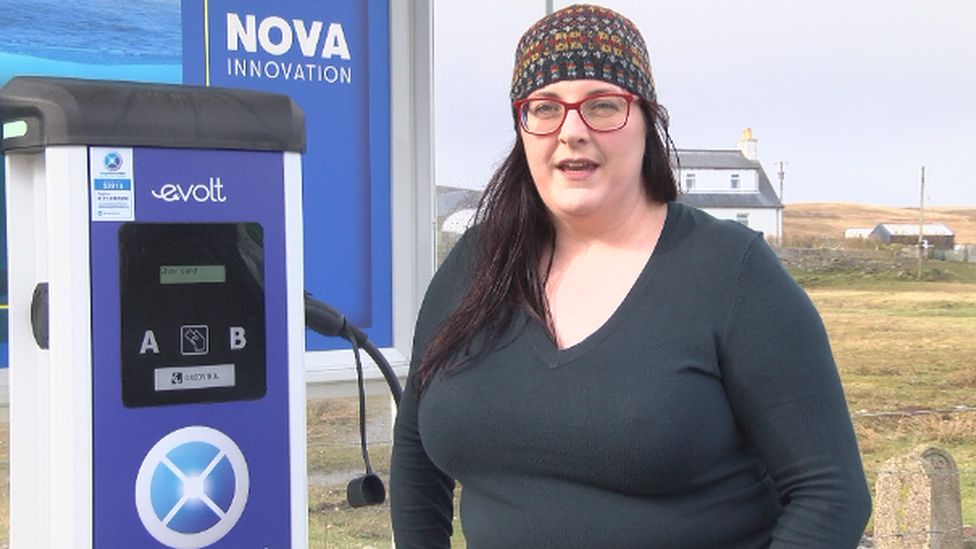 “I am delighted that we have an EV charge point powered by the tide... to be able to harness the power of the tide in this way is a great way to use this resource.