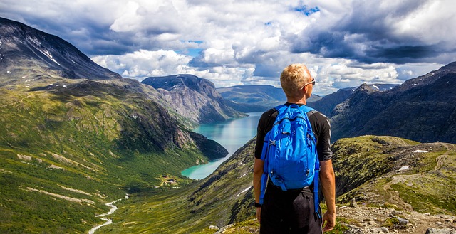 Breathtaking scenery of majestic mountains, waterfalls, glaciers and green hillsides—not to mention the wonderful fjords. Norway has a law called “allemannsrett” which gives you the right to put up a tent anywhere you like in Norway.
