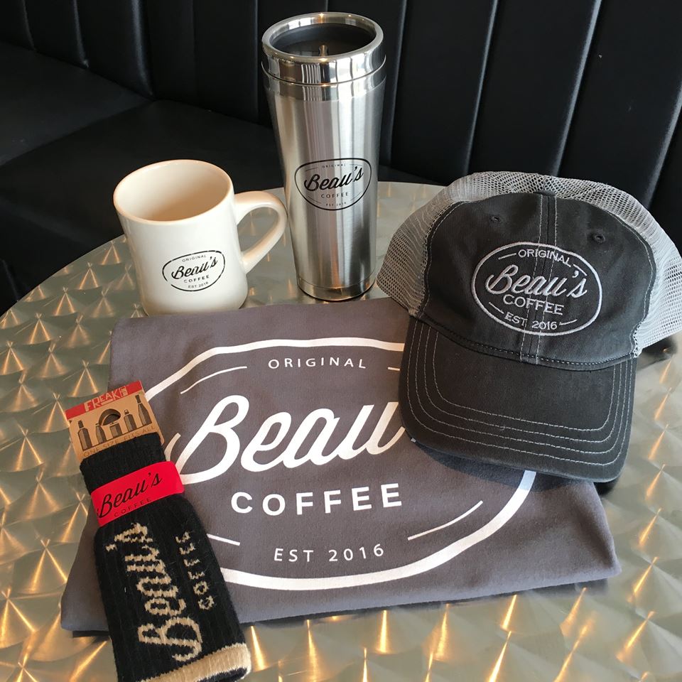 Along with coffee blends to take away, customers can also purchase merchandise and gift cards in-house or online. Every purchase promotes the value of people with intellectual and developmental disabilities.