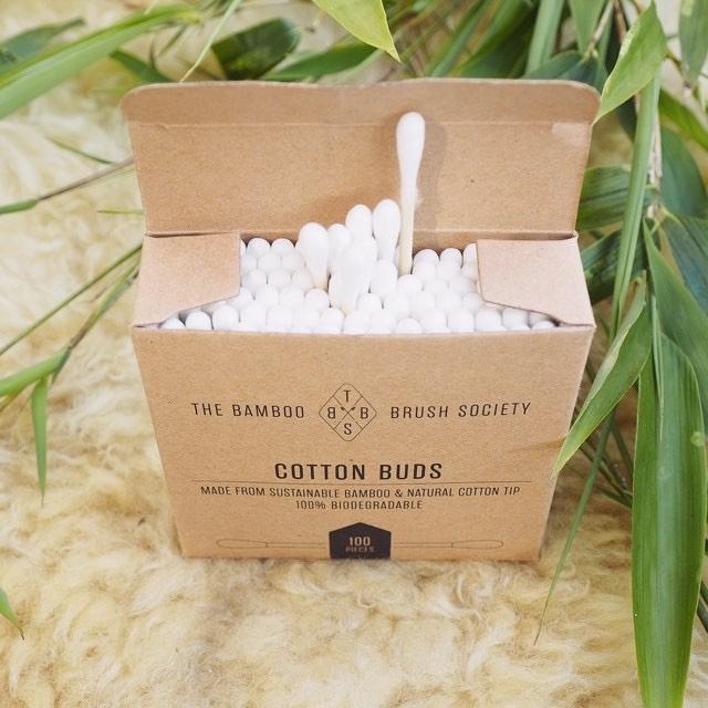 Buy 100% biodegradable ones made from sustainable bamboo and organic cotton.