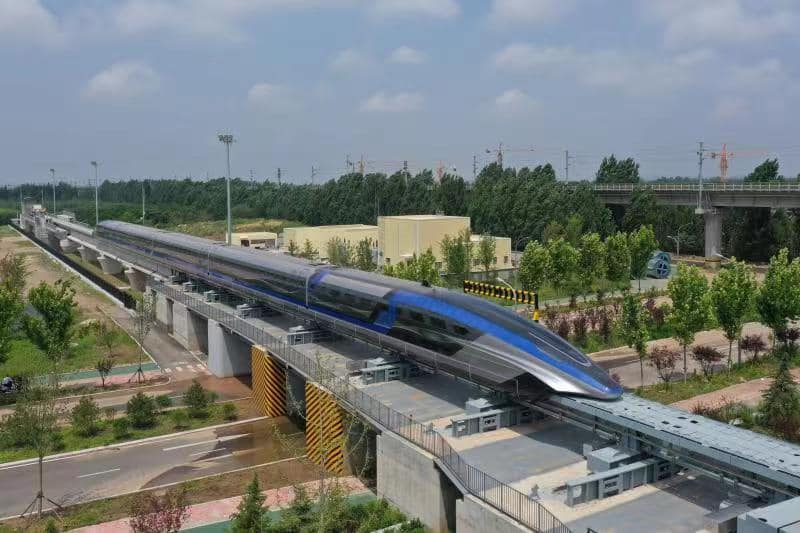 The Central Japan Railway Company is currently testing a maglev train it says will be able to top out at 375 mph, but that isn’t expected to make its debut until 2027 at the earliest.