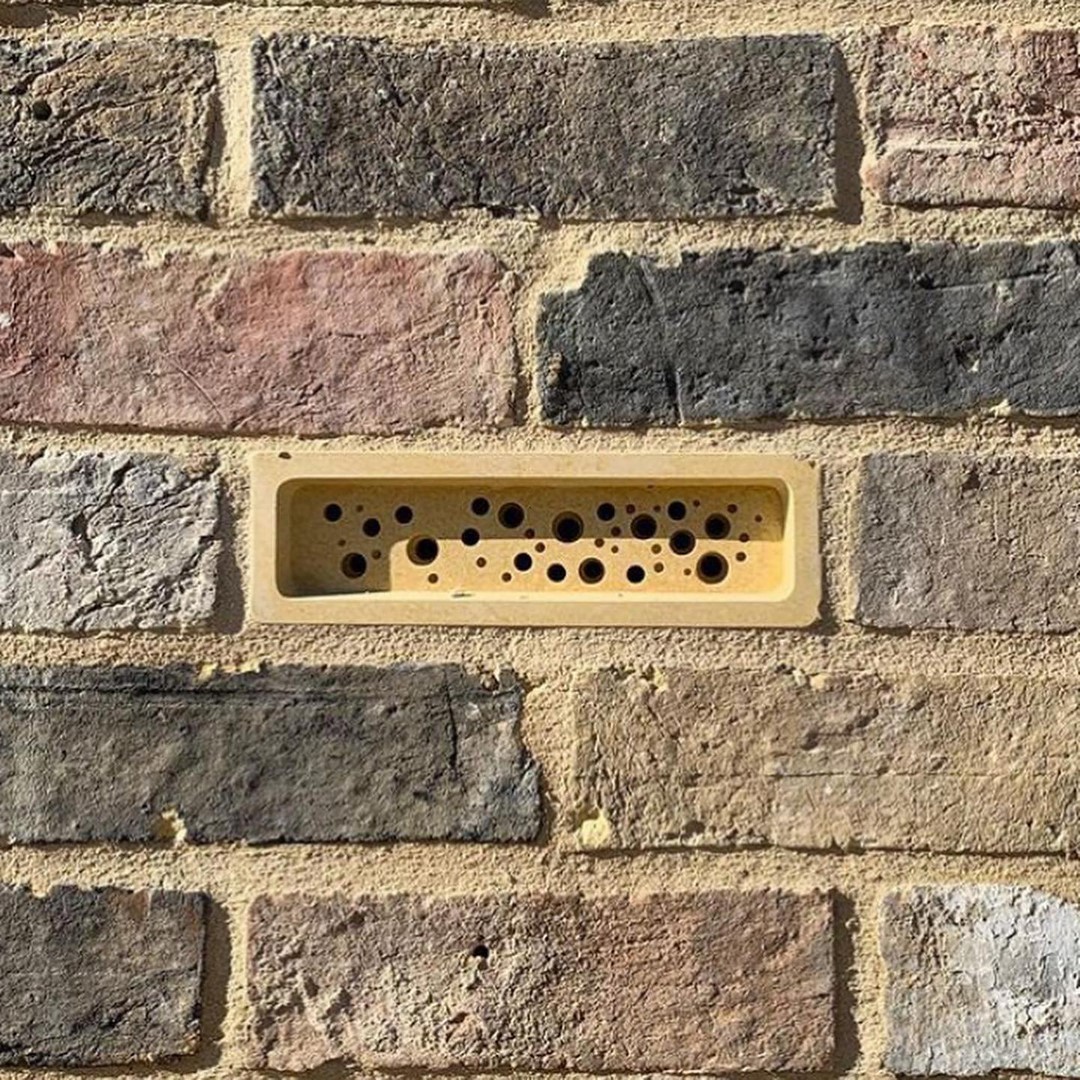 Great for garden lovers, design lovers and nature lovers, the Bee Brick is an innovative nesting site for solitary bees, created to look lovely just stood in your garden, with the innovation that the brick can also be used in place of a standard brick in construction, creating more habitat for non-swarming solitary bees.