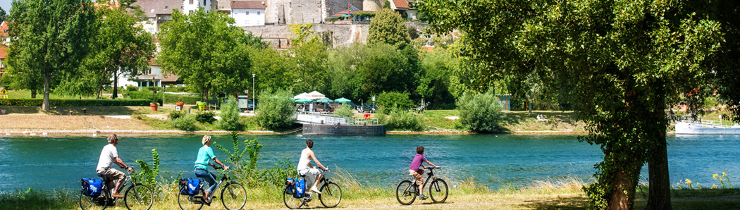In France, EuroVelo 6 provides almost 1,300km of specially laid-out, unbroken paths linking Alsace in the east to the Atlantic in the west, going via the Canal du Rhône au Rhin, the Doubs and Saône Valleys, and the Canal du Centre in Burgundy, before joining the Loire à Vélo cycle route, which takes you alongside one of Europe’s last major wild rivers up to Saint-Brevin-les-Pins at the Loire’s estuary.