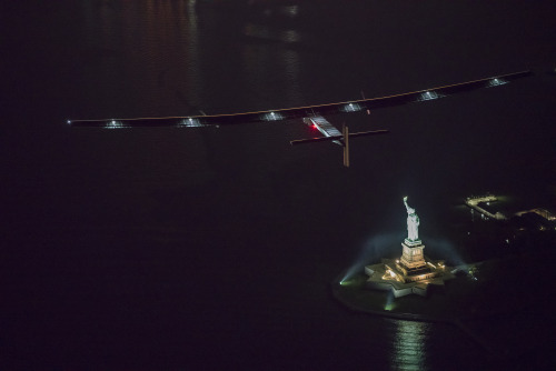 To wrap up the flights across the Unites States, André Borschberg reached New York City on June 11th for a flyover of the Statue of Liberty - bringing clean technology to the Big Apple.