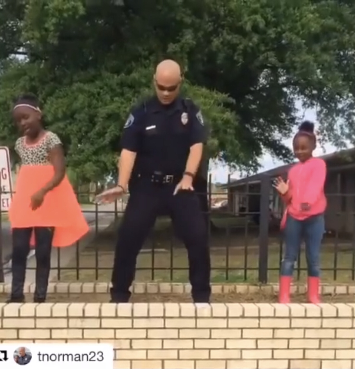 Norman’s unorthodox approach to policing includes thousands of video posts, pictures and daily interactive engagement at the Boys & Girls Clubs and the Police Athletic League with those that he protects and serves.