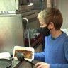 Dutch teen prepares meals for people who are homeless