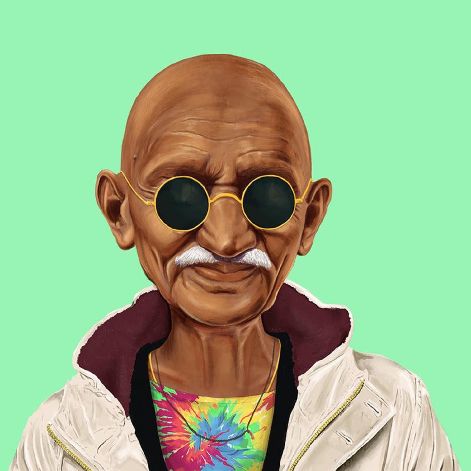 No better day than Peace Day to rap the story of Mahatma Gandhi. -  BrightVibes