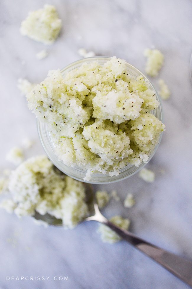 This dreamy DIY green tea scrub is perfect for a quick pick-me-up, or for that perfect night you’ve been waiting for—a night just for you, complete with some quiet time, a good book, a bubble bath and maybe a glass of wine.