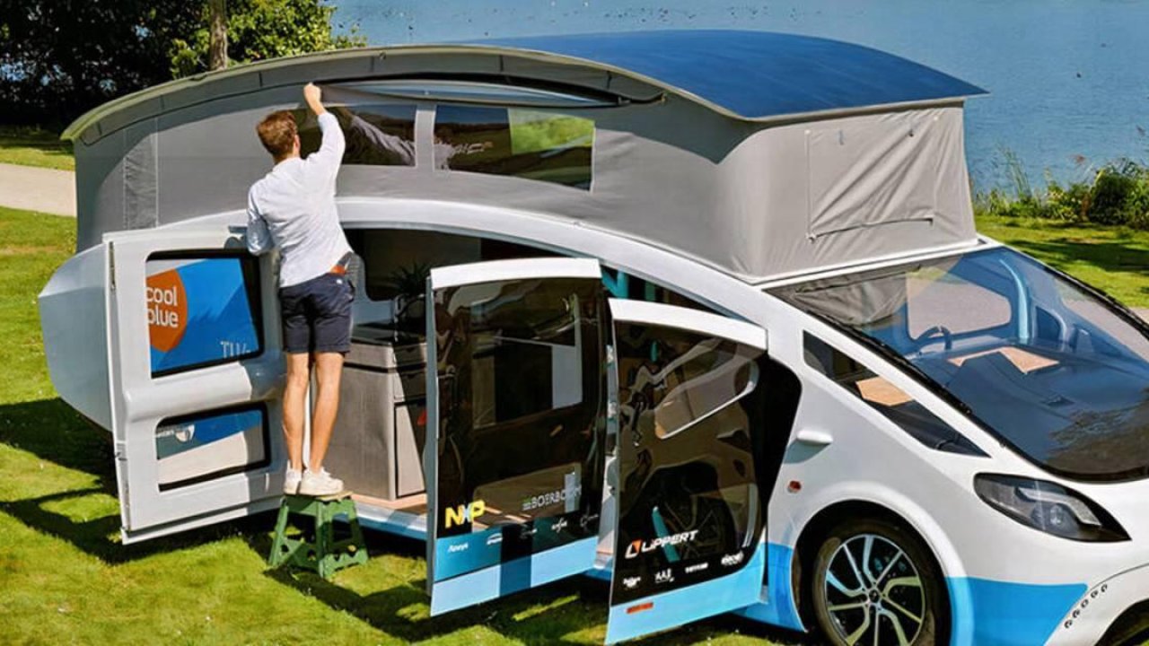 This Dutch solar camper is a completely Self-Sustaining House On Wheels