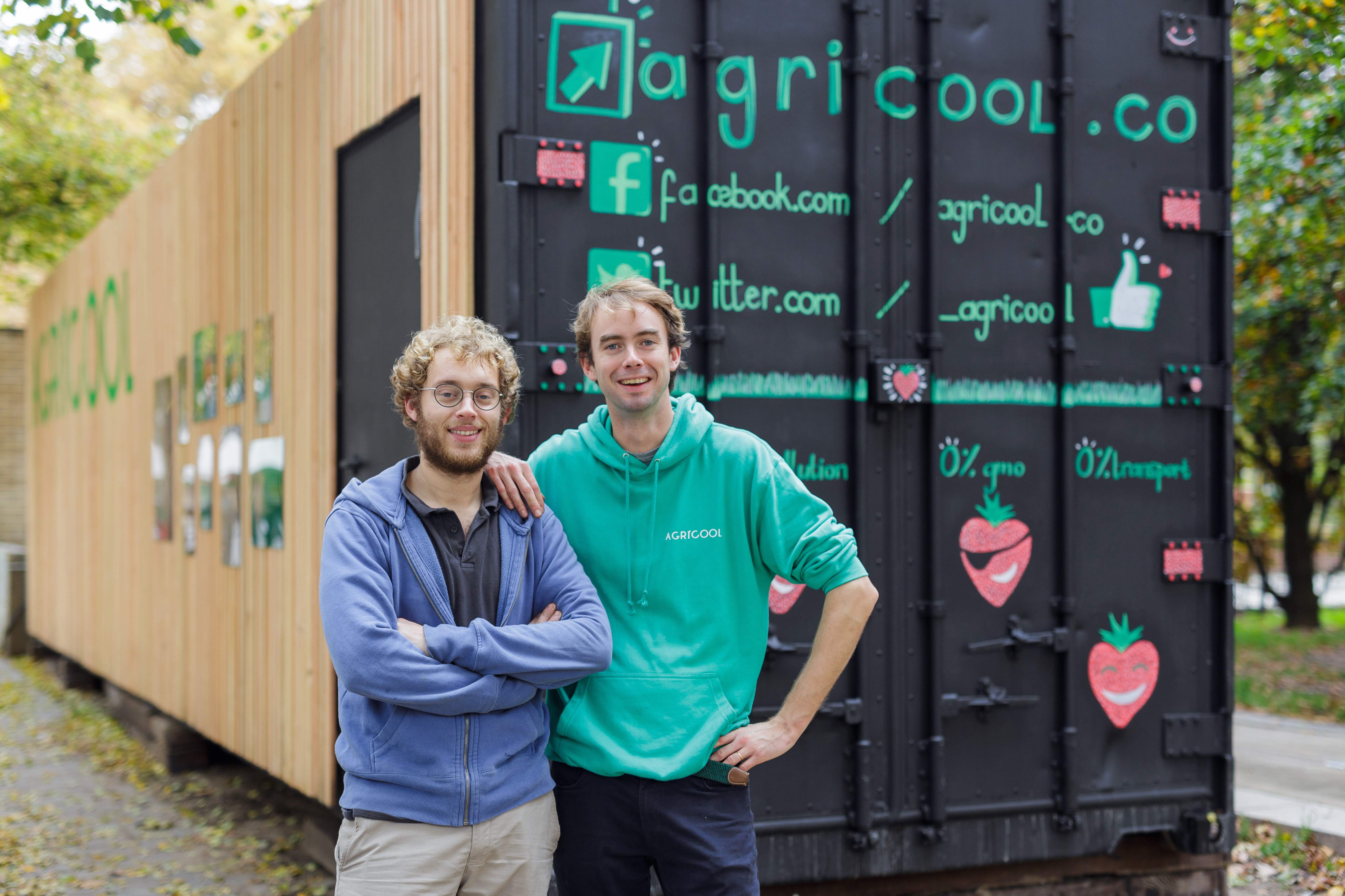 The farmers' sons invented a system that lets them grow tasty fruits and vegetables locally and without pesticides, at a price that everyone can afford.