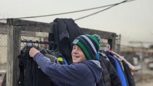 Inspirational 11-year-old collects coats for people experiencing homelessness