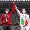 Italian and Qatari high jumpers both win gold medal for same event