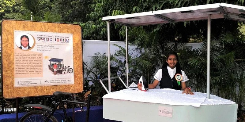 Later, the National Innovation Foundation designed a prototype and they have applied for a patent in her father’s name and it will be transferred to Vinisha's name once she is 18.