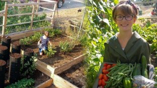 Caring Young Girl Builds 11 Tiny Homes To Support Homeless People and Grows Her Own Food