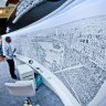 This man with autism draws breathtakingly intricate cityscapes from memory