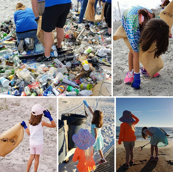 ‘Love seeing this become a challenge! Keeping the beaches clean here in Florida.’