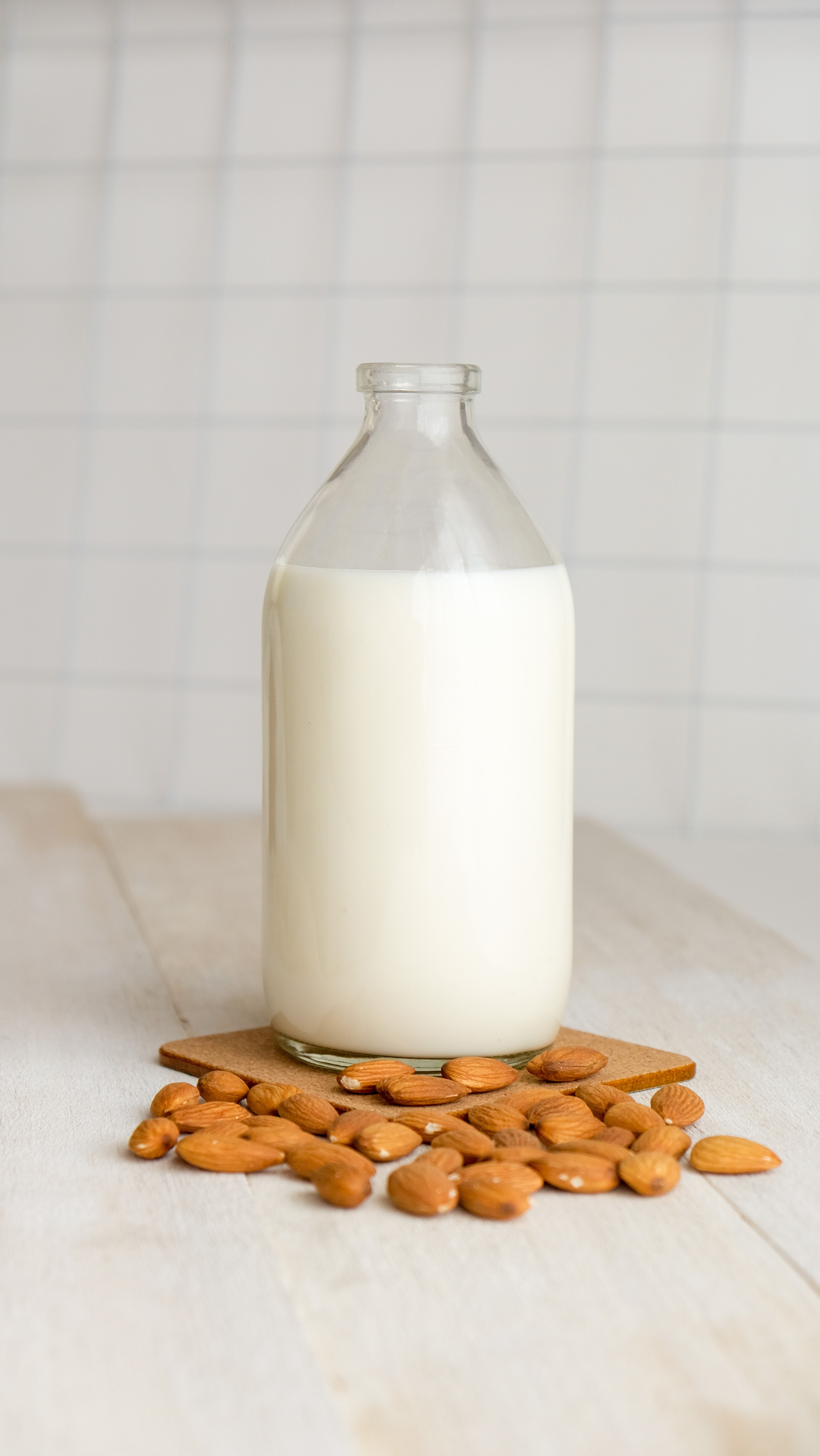 You can make nut milks yourself at home using nuts, water, salt, a blender, jar, cheesecloth, and time – no farm animals required.