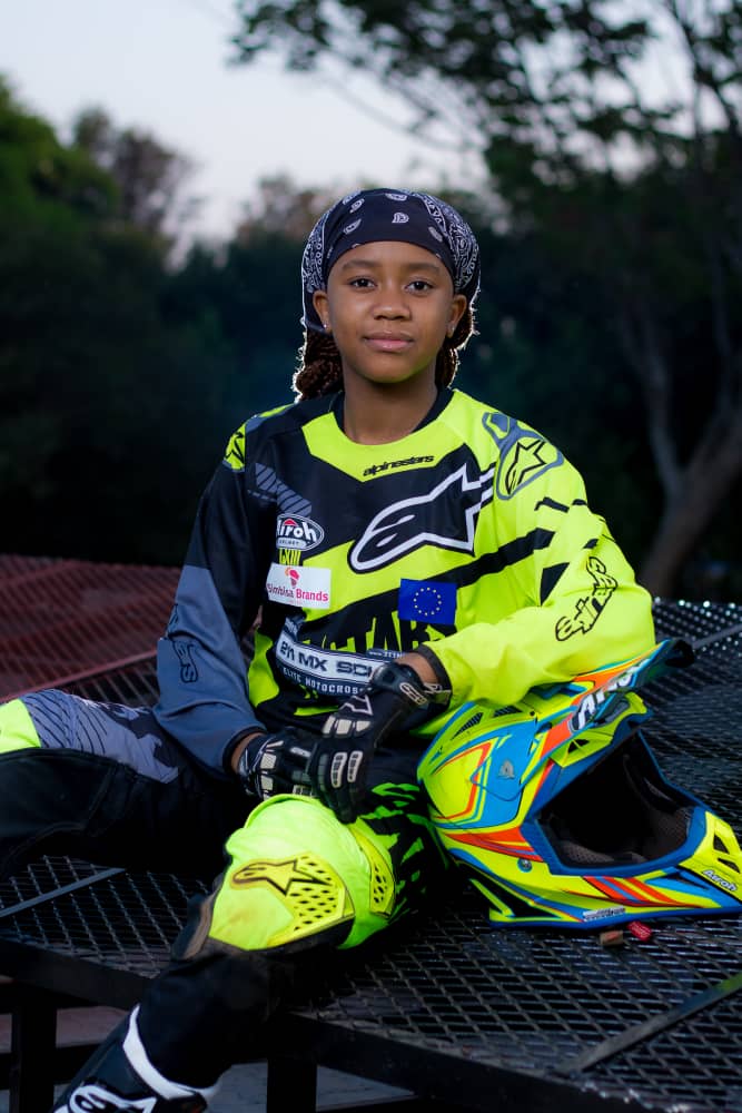 Tanya, who is mentored by motocross legend Stefy Bau, was crowned Zimbabwe Junior Sportswoman of the Year and Junior Sportsperson of the Year in 2015, and she leveraged the high-profile accolades to help others.
