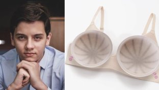 Meet the teenage son who invented a smart bra after his Mom&#8217;s cancer scare