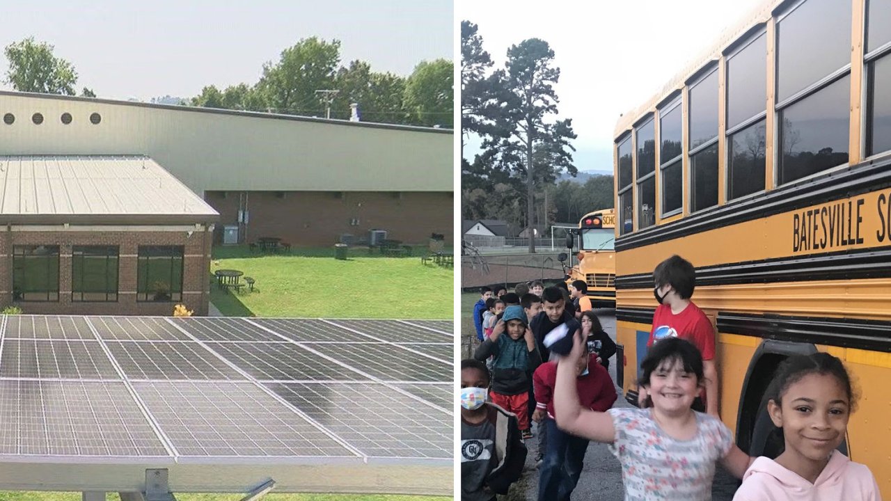 This Arkansas school installed solar panels to save millions on energy and increase teachers’ pay