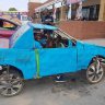 This man has built a pedal car entirely out of trash. Now, he wants to break world records