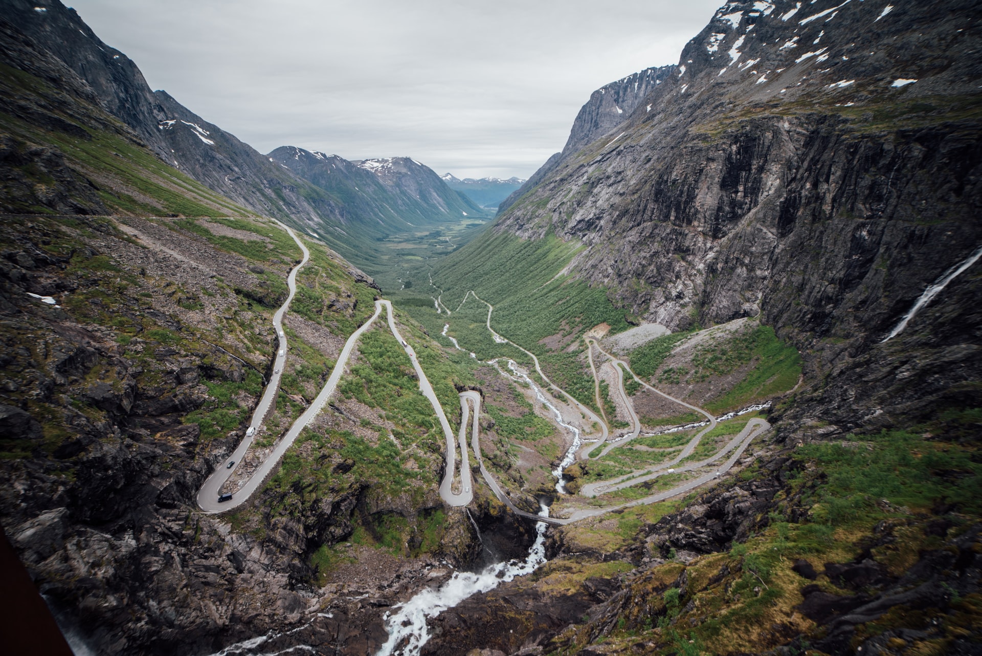Norway puts more electric cars on the road than any other country in the world. And look at that road!